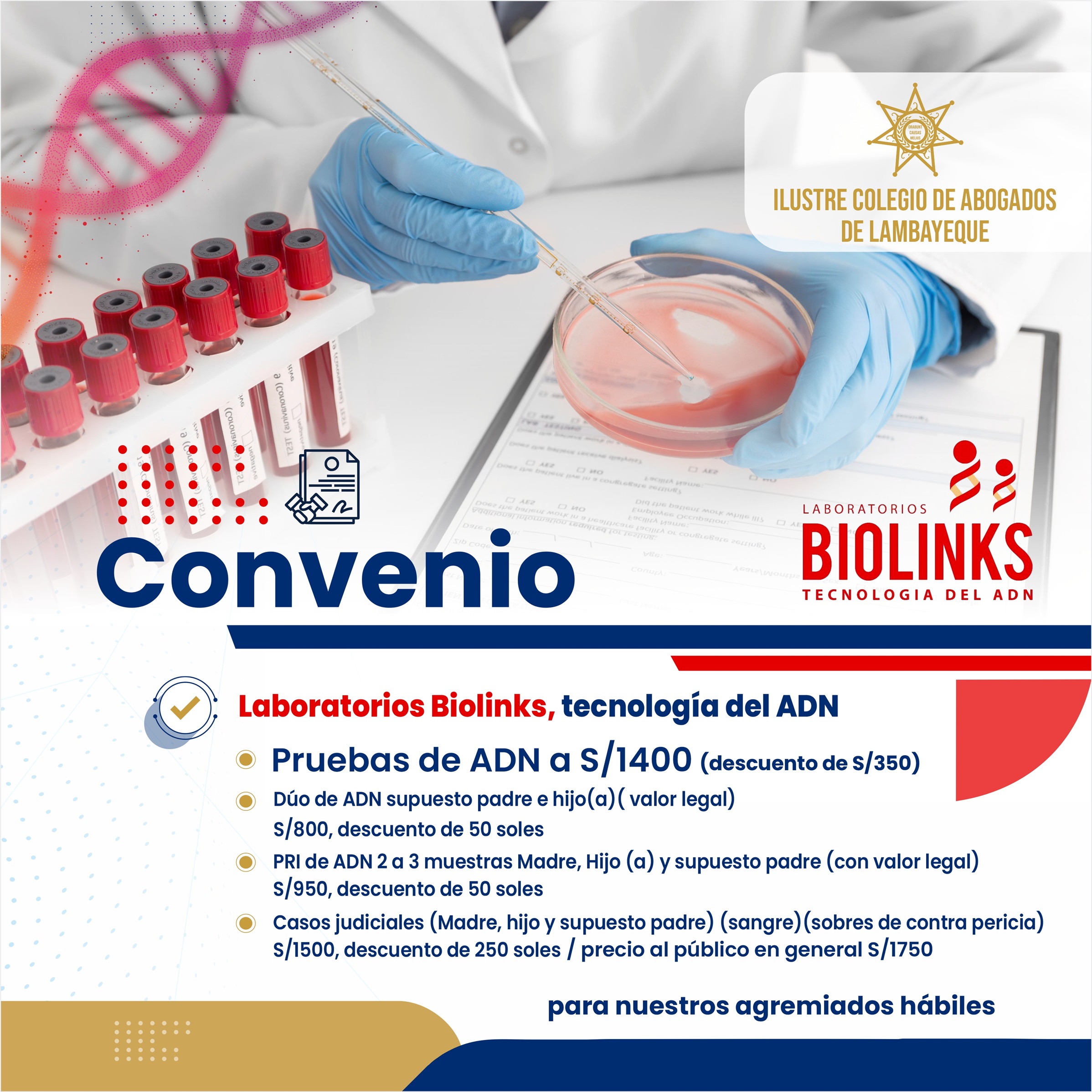 Convenio CONVENIO BIOLINKS